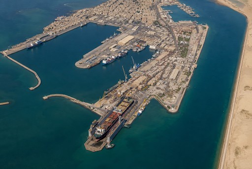 Industrial shipyard facility